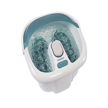 Bubble Spa Elite Footbath with True Heat Boost Power with a 2-In-1 Removable Pedicure Center That Includes a Pedicure Brush and a Pumice Stone, FB-450H