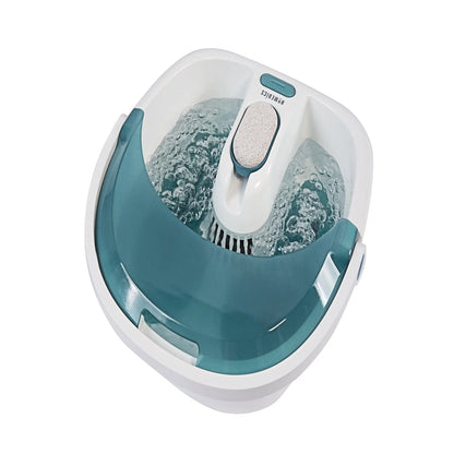 Bubble Spa Elite Footbath with True Heat Boost Power with a 2-In-1 Removable Pedicure Center That Includes a Pedicure Brush and a Pumice Stone, FB-450H