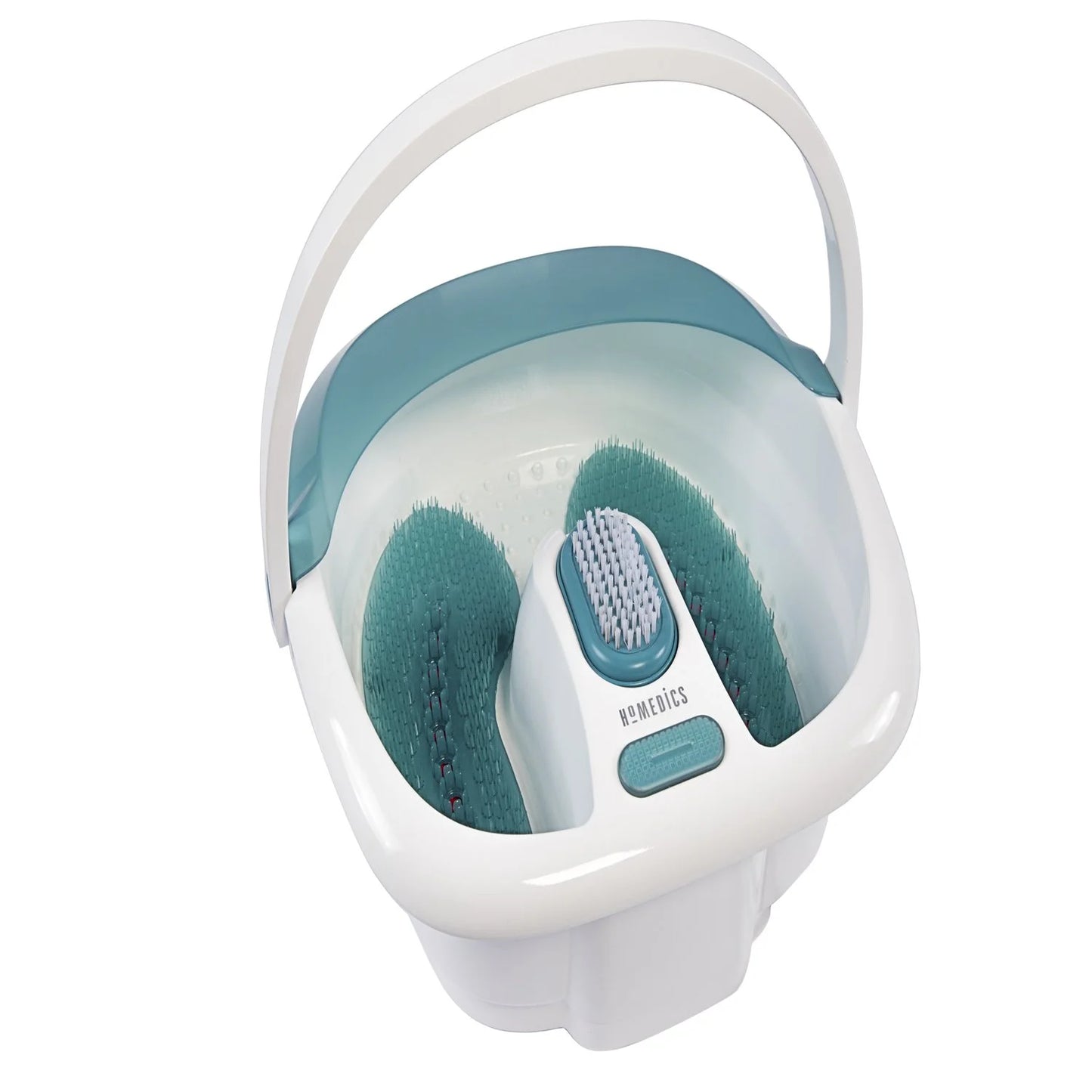 Bubble Spa Elite Footbath with True Heat Boost Power with a 2-In-1 Removable Pedicure Center That Includes a Pedicure Brush and a Pumice Stone, FB-450H